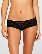 Load image into Gallery viewer, Iris &amp; Lilly Women's Lace Hipster Underwear, Pack of 2, Black/White, Small

