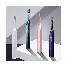 Load image into Gallery viewer, JINSUO Xiaobingbingjiaju Ultrasonic Sonic Electric Toothbrush 10 Mode USB Rechargeable Electronic Tooth Brush Waterproof Teeth Whitening Dental Brush (Color : Silver)
