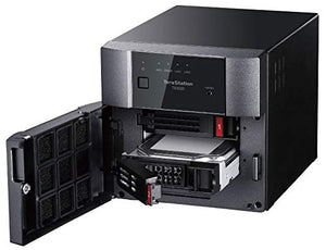 BUFFALO TeraStation 3220DN 2-Bay Desktop NAS 4TB (2x2TB) with HDD NAS Hard Drives Included 2.5GBE / Computer Network Attached Storage / Private Cloud / NAS Storage/ Network Storage / File Server