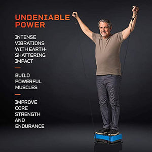 LifePro Waver Micro Whole Body Vibration Plate Exercise Machine - Portable Exercise Equipment for Whole Body Fitness, Lymphatic Drainage, Weight Loss - Vibration Platform Machine, Max Weight 220 lbs