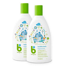 Load image into Gallery viewer, Babyganics Bubble Bath, Fragrance Free, 20oz, 2 Pack
