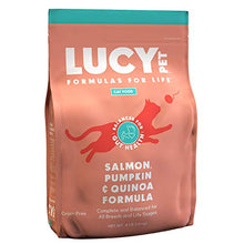 Load image into Gallery viewer, Lucy Pet Products Formulas for Life - Sensitive Stomach &amp; Skin Dry Cat Food, All Breeds &amp; Life Stages - Salmon, Pumpkin, &amp; Quinoa, 4 LB Bag
