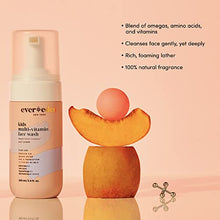 Load image into Gallery viewer, Evereden Premium Baby Sunscreen SPF 30, 2 fl oz., Evereden Kids Face Cream: Cool Peach, 1.7 oz. &amp; Evereden Kids Face Wash: Cool Peach, 3.4 fl oz. | 3 Item Bundle Set | Clean &amp; Natural Skincare
