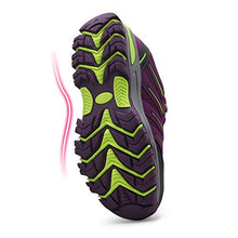 Load image into Gallery viewer, BomKinta Women's Hiking Shoes Anti-Slip Lightweight Breathable Quick-Dry Trekking Shoes for Women Purple Size 10
