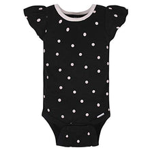 Load image into Gallery viewer, Gerber Baby Girls 4-Pack Short Sleeve Onesies Bodysuits, Pink Cherry, 6-9 Months
