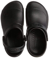Load image into Gallery viewer, Crocs Unisex Bistro Work Clog, Black, 9 US Men / 11 US Women

