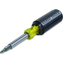Load image into Gallery viewer, Klein Tools 32500 11-in-1 Screwdriver / Nut Driver Set, 8 Bits (Phillips, Slotted, Torx, Square), 3 Nut Driver Sizes, Cushion Grip Handle
