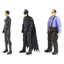 Load image into Gallery viewer, DC Comics, Batman 3-Pack with Exclusive 4” Batman, Selina Kyle, The Penguin Action Figures, 3 Accessories, Batman Movie Kids Toys (Amazon Exclusive)
