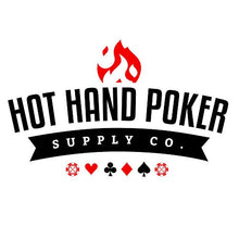 Load image into Gallery viewer, Hot Hand Poker, 10 Player Folding Poker Table, Water-Resistant Felt, Portable, Easy Storage and Transportation, No Assembly Required, 84" L x 42" W x 30" H

