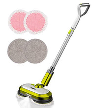 Load image into Gallery viewer, Cordless Electric Mop, Electric Spin Mop with LED Headlight and Water Spray, Up to 60 mins Powerful Floor Cleaner with 300ml Water Tank, Polisher for Hardwood, Tile Floors, Quiet Cleaning &amp; Waxing
