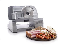 Load image into Gallery viewer, Chef&#39;sChoice Electric Meat Slicer with Stainless Steel Blade Features Slice Thickness Control and Tilted Food Carriage Easy Clean, 7-Inch, Silver
