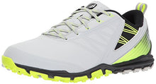 Load image into Gallery viewer, New Balance Mens Minimus SL Waterproof Spikeless Comfort Golf Shoe Grey/Green, 7
