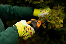Load image into Gallery viewer, G &amp; F Products 1852-3 Women Soft Jersey Garden Gloves, Women Work Gloves, 3-Pairs Green/Pink/Blue per Pack
