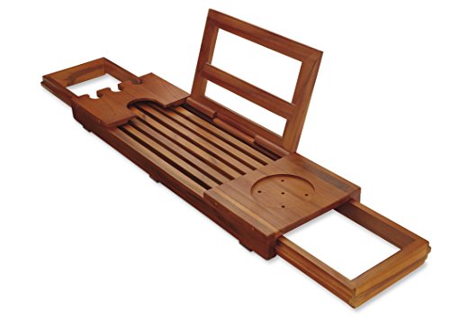 Conair Home Solid Teak Bathtub Tray