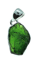 Load image into Gallery viewer, Natural Chrome Diopside 925 Sterling Silver Pendant 30mm

