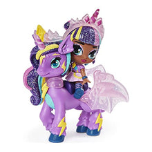 Load image into Gallery viewer, Hatchimals Pixies Riders, Moonlight Mia Pixie and Unicornix Glider Set with Mystery Feature
