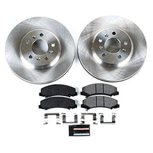 Load image into Gallery viewer, Power Stop KOE1437 Autospecialty Front Replacement Brake Kit-OE Brake Rotors &amp; Ceramic Brake Pads
