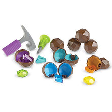 Load image into Gallery viewer, Learning Resources Rock 'n Gem Surprise, Sorting, Matching &amp; Counting Skills Activity Set, Early STEM, 19 Pieces, Ages 3+
