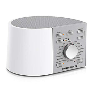 Adaptive Sound Technologies Sound+Sleep SE Special Edition High Fidelity Sleep Sound Machine with Real Non-Looping Nature Sounds, Fan Sounds, White, Pink & Brown Noise, & Adaptive Sound Technology