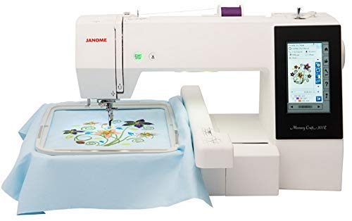 Janome Memory Craft 500E Embroidery Machine (Renewed)