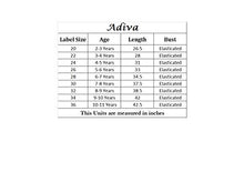 Load image into Gallery viewer, ADIVA Girls Gown Dress for Kids
