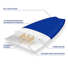 Load image into Gallery viewer, Wavestorm -Soft Top Foam 5&#39;6&quot; Surfboard/Fish Swallow Tail Surfboard for Beginners and All Surfing Levels Youth Complete Set Includes Leash and Multiple Fins, Blue (AZ21-WSSF560-BLU-1PK)
