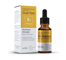 Load image into Gallery viewer, LaClaire 8% Retinol Complex Serum - Best Retinol Serum for Wrinkle Repair &amp; Hyperpigmentation Treatment, Vitamin A Serum, Best Retinol Serum, Retinol Serum, Retinol super strength (30ml/1oz)
