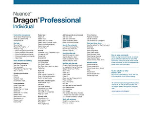Dragon Professional Individual 15.0, Dictate Documents and Control your PC – all by Voice, [PC Download]