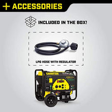 Load image into Gallery viewer, Champion Power Equipment 76533 4750/3800-Watt Dual Fuel RV Ready Portable Generator with Electric Start
