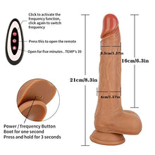 Load image into Gallery viewer, Thrųstɨng Dḭ'łƌơ Vḭƀ'rator Bįg Tơys Ȿpot Ᵽlay Rechargeabłe Aƞal Sęx PlęaⱾure 10 For Inch Ȿuction Aƌulŧ
