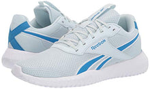 Load image into Gallery viewer, Reebok Women's Flexagon Energy TR 2.0 Cross Trainer, Glass Blue/Horizon Blue/White, 9
