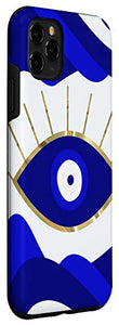 iPhone 11 Pro Max Lava All Seeing Blue Evil Eye Case