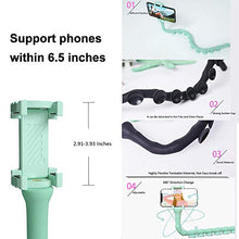 Load image into Gallery viewer, Omio Cartoon Cute Worm Lazy Cell Phone Holder Stand 360 Rotating Bendable Flexible Suction Cup Phone Mount Clamp Creative Lazy Bracket for Galaxy S10/S10+/S10E/S9/Note 9/iPhone XS Max/XR/X/11/8 &amp; More
