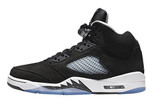 Load image into Gallery viewer, Nike Mens Air Jordan 5 Retro Sneaker, Adult, Black/Cool Grey-White, 10.5 M US
