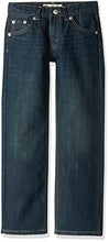 Load image into Gallery viewer, Levi's Boys' 505 Regular Fit Jeans, Husky Cash, 10

