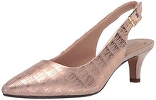 Load image into Gallery viewer, Clarks Women's Linvale Sondra Pump, Rose Interest Leather, 7.5 Wide
