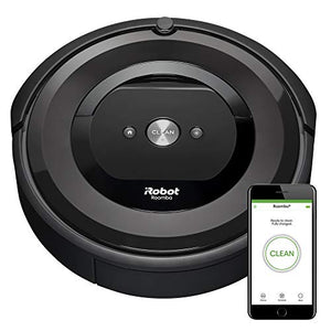 iRobot Roomba E5 (5150) Robot Vacuum - Wi-Fi Connected, Works with Alexa, Ideal for Pet Hair, Carpets, Hard, Self-Charging Robotic Vacuum, Black