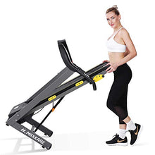 Load image into Gallery viewer, MaxKare Folding Treadmill Electric Motorized Running Machine 17&#39;&#39; Wide Tread Belt w/Incline LCD Display and Cup Holder Easy Assembly with 15 Preset Programs Perfect for Home Use

