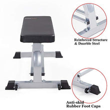 Load image into Gallery viewer, Flat Weight Workout Bench, Cheertran 700LBS Exercise Bench for Weight Training and Ab Exercise - Utility Workout Benches for Home

