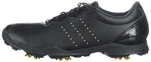 Load image into Gallery viewer, adidas Women's W Adipure DC Golf Shoe, core Black/Gold met./core Black, 7 Medium US
