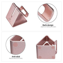 Load image into Gallery viewer, Cell Phone Stand Holder - ToBeoneer Aluminum Desktop Solid Portable Universal Desk Stand Compatible with All Mobile Smart Phone Huawei iPhone X 8 7 6 Plus 5 Ipad Mini Tablet Office Decor (Rose Gold)
