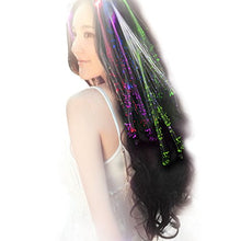 Load image into Gallery viewer, Acooe 10 Pack flashing led light up toys Optics led hair lights, flashing led Light Up Toys, Barrettes for Party, Bar Dancing Hairpin, light up hair accessories
