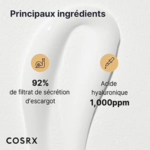 COSRX Snail Mucin 92% Repair Cream 3.52 oz, 100g, Daily Face Gel Moisturizer for Dry Skin, Acne-prone, Sensitive Skin, Not Tested on Animals, No Parabens, No Sulfates, No Phthalates, Korean Skincare