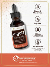 Load image into Gallery viewer, Lugols Iodine 2 Percent 2 fl oz Twin Pack | Potassium Iodide and Iodine Solution 2% Liquid Drops | by Carlyle
