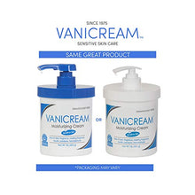 Load image into Gallery viewer, Vanicream Moisturizing Cream with Pump | Fragrance and Gluten Free | For Sensitive Skin | Soothes Red, Irritated, Cracked or Itchy Skin | Dermatologist Tested | 16 Ounce | Packaging May Vary
