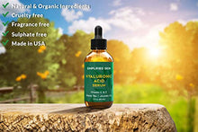 Load image into Gallery viewer, Hyaluronic Acid Serum for Face &amp; Eyes (2 oz) with Vitamin C, E &amp; Green Tea for Anti-Aging, Moisturizing, Antioxidant &amp; Wrinkle Treatment. Best Hydrating Pure Facial Serum by Simplified Skin

