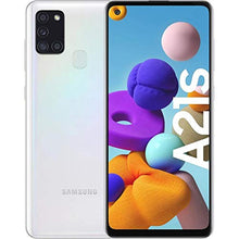 Load image into Gallery viewer, Samsung Galaxy A21S (64GB, 4GB) 6.5", Quad Camera, All Day Battery Dual SIM GSM Unlocked Global 4G LTE VoLTE (T-Mobile, AT&amp;T, Metro, Straight Talk) International Model A217M/DS (64GB SD Bundle, White)
