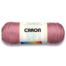Load image into Gallery viewer, Caron Simply Soft Solids Yarn (4) Medium Gauge 100% Acrylic - 6 oz - Plum Wine - Machine Wash &amp; Dry
