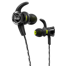 Load image into Gallery viewer, Monster Isport Victory Bluetooth Wireless in-Ear Headphones (Earbuds) - Black with Microphone, Sports Headphones, Running, Noise Isolation
