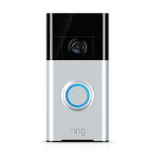 Load image into Gallery viewer, Ring Video Doorbell (1st Gen) – 720p HD video, motion activated alerts, easy installation – Satin Nickel
